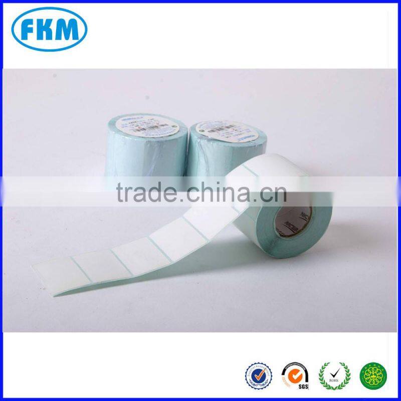 blank paper sticker roll