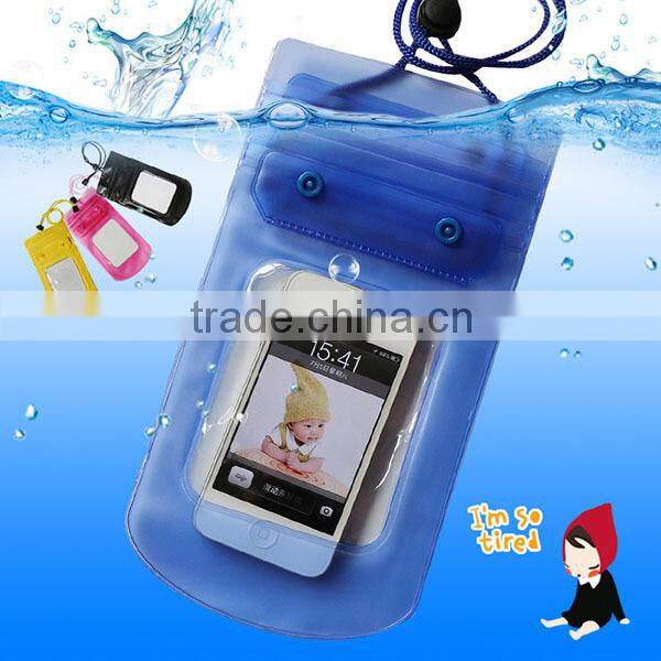 New products 2016 waterproof bag for iphone 6, pvc waterproof bag
