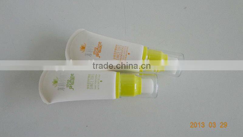 Pump tube for cosmetic packaging,Plastic Tubes, PE tube,cosmetic tube