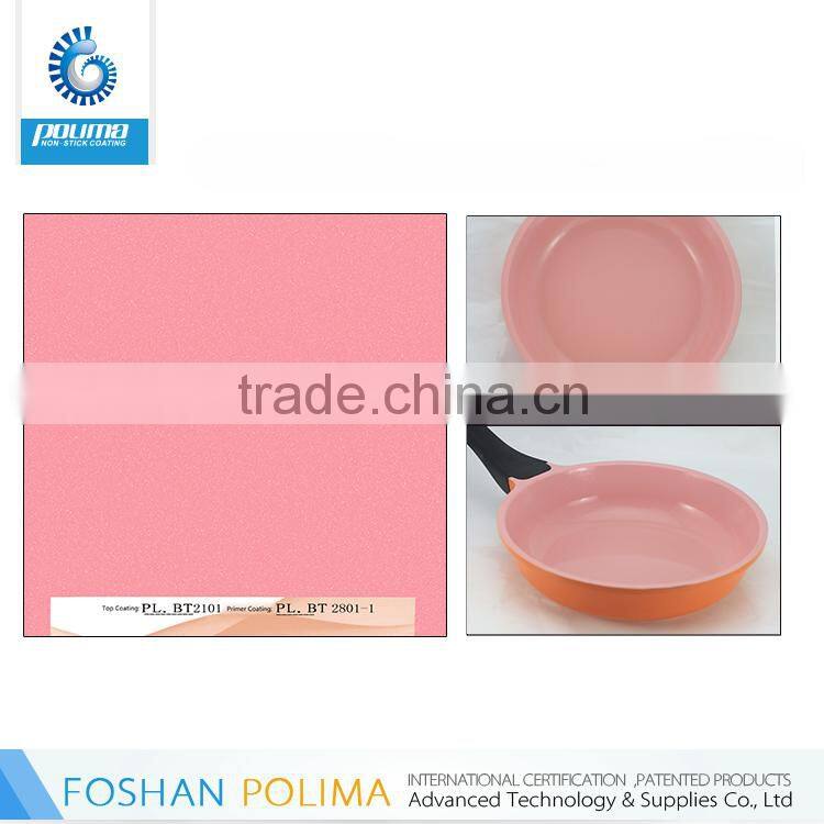 Two-layer water base fluororesin teflon coating non stick ceramic coating