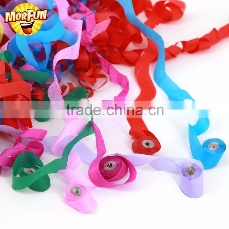 Hand Held Confetti Shooters or Cannon Confetti for Weddings with paper streamers