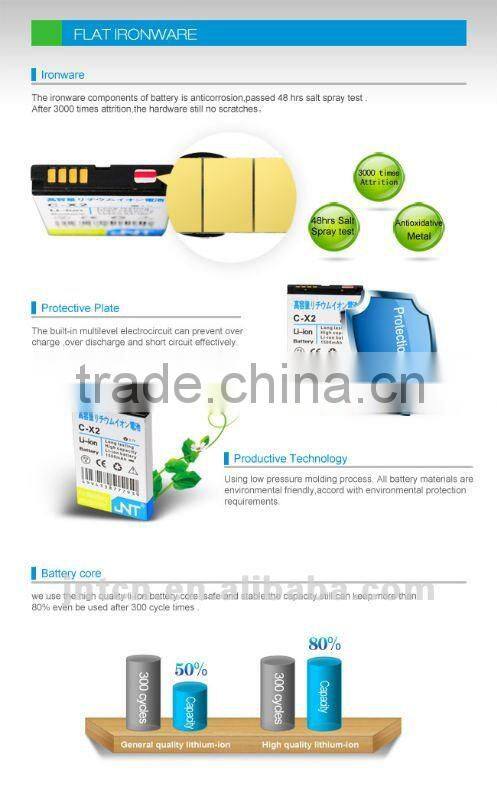 Rechargeable cell phone battery C-X2
