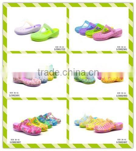 Comfortable EVA Outsole PVC Upper Clogs shoes