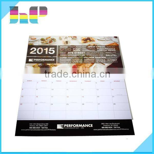 hotsale printable calendar printing