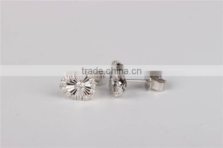 fashion dubai gold jewelry sets micro plates earrings