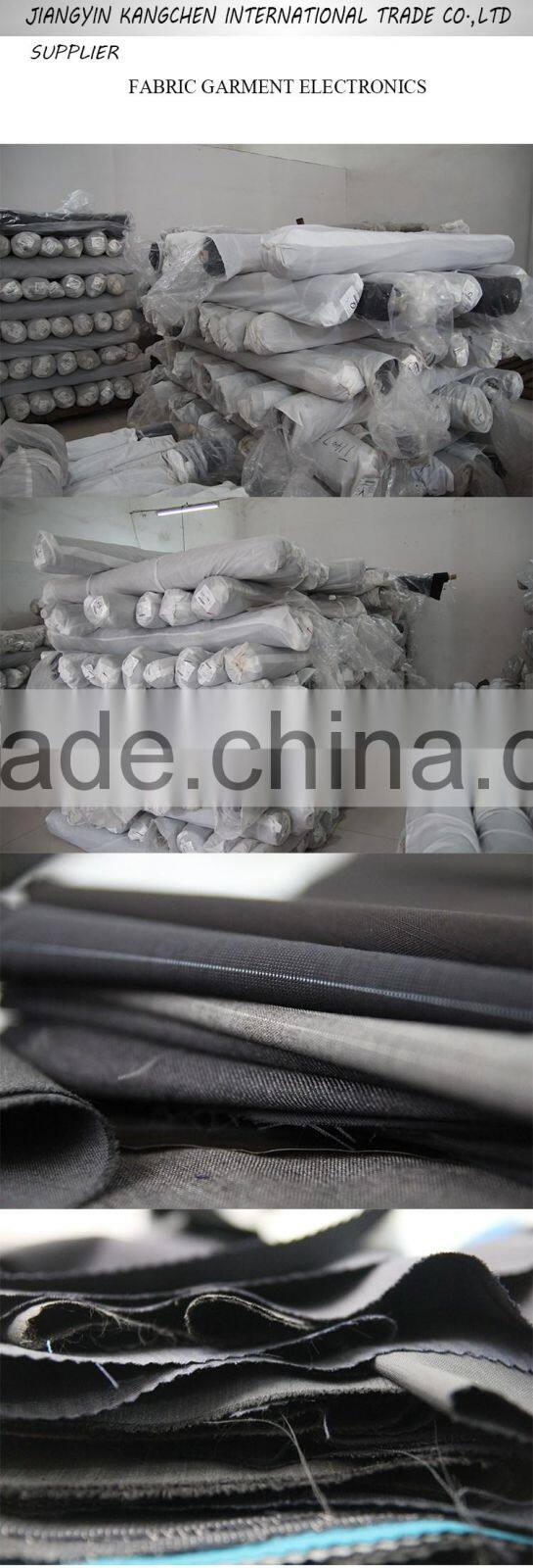 Stock Wool Fabric Ready made wool and w/p fabric