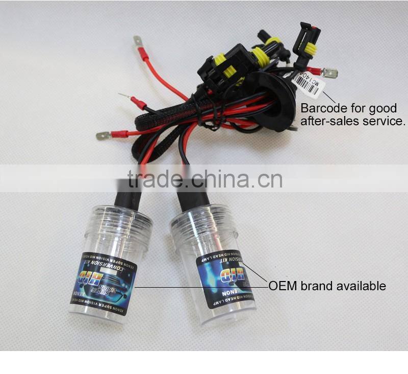 Super brightness factory wholesale price quality guaranteed auto lighting xenon hid h7 55w