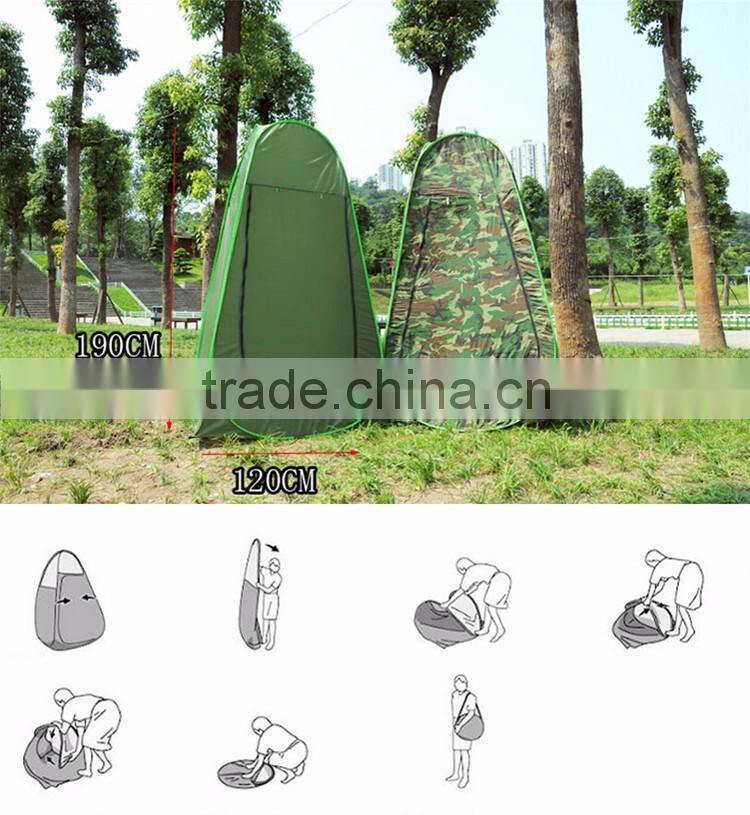 Outdoor Beach Locker Dressing Automatic Portable Folding Single Pop Up Tent Camping