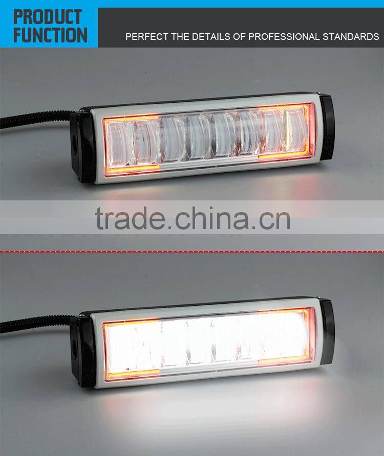 80W 4800 Lumen LED Driving Light Bar With Tangential Low Beam