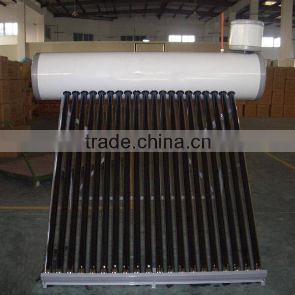 200 l vacuum tubes compact non pressure solar water heater in india