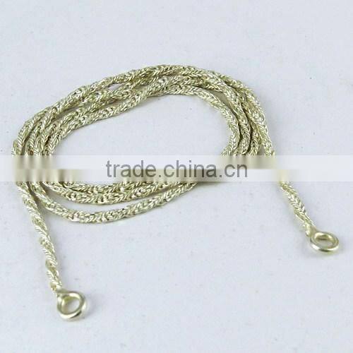 Pale Beauty !! Springring Lock Iolite & Pearl & Ruby 925 Sterling Silver Chain, Wholesale Jewellery On Factory Price