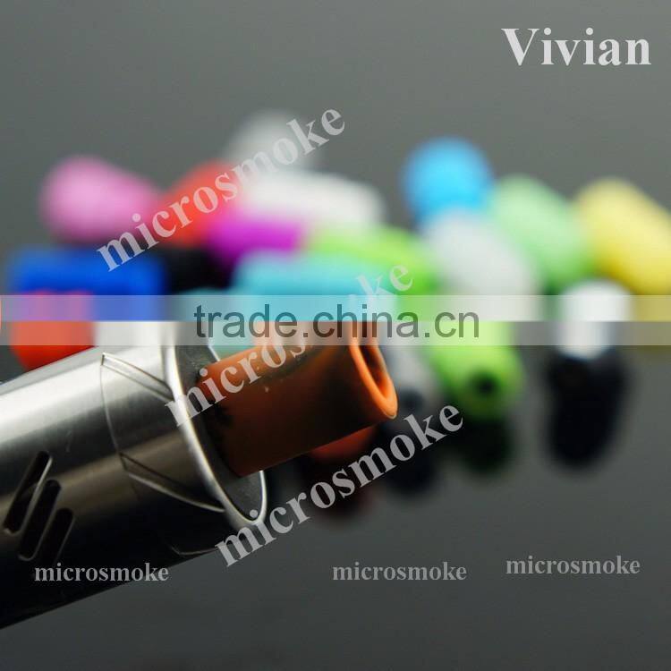 Plastic drip tip silicone rubber 510 drip tip wholesale drip tip vape 21 colour in stock