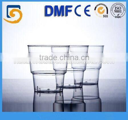 High transparency disposable cup plastic drinking water cup