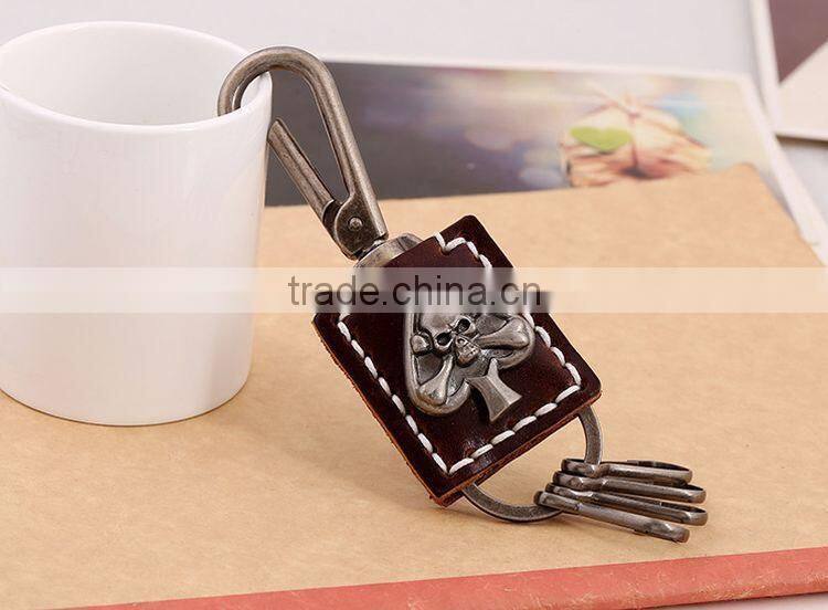 High Quality Hot Selling Custom Lovely and Cute Custom Leather Keychain