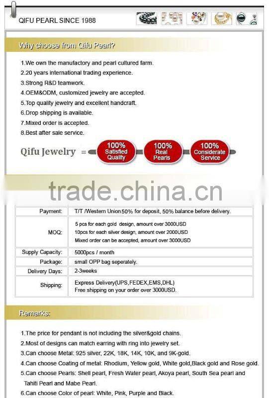 Fine Gold Black Pearl Jewelry Wholesale