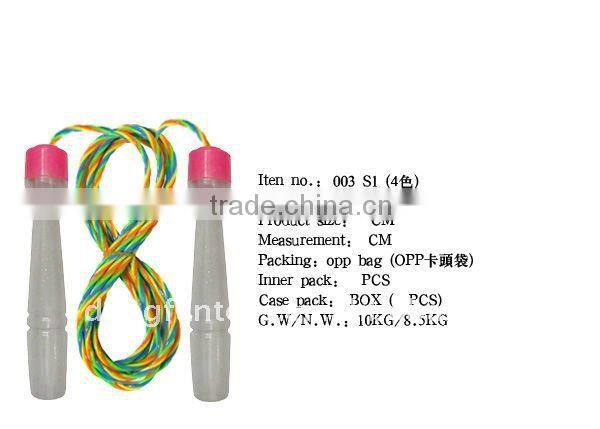 4 color rope skipping toy
