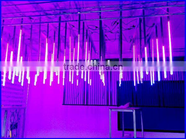 48leds outdoor 360Degree led DMX tube Multi-color LED Icicle Light