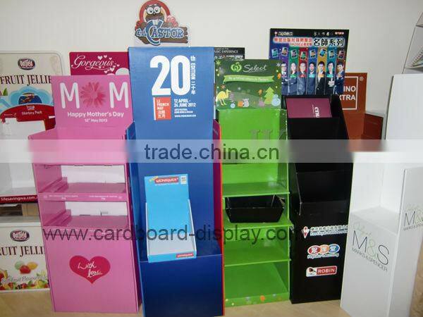 Cardboard Display Cupcake Rack for Birthday Party and Applicable to Baldy Cupcakes or Other Cupcake Brands