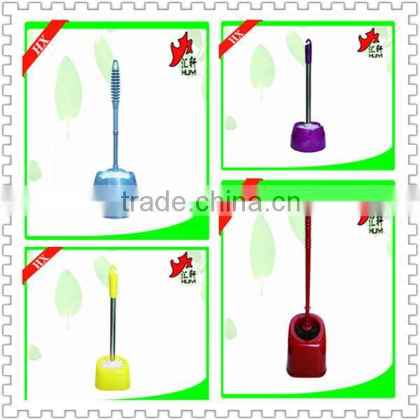 Plastic toilet brush holder