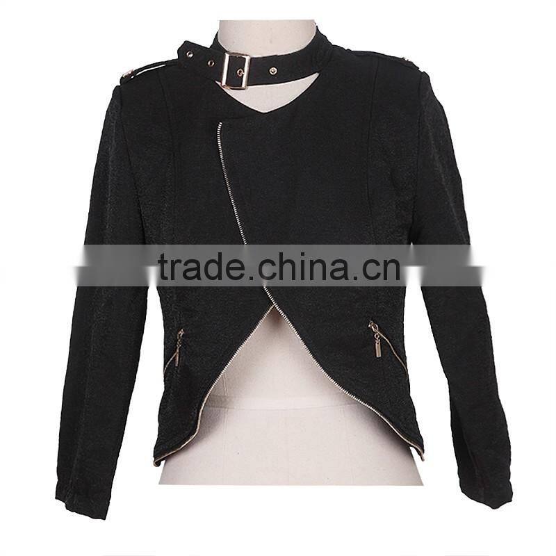 Vivifying casual girls hood blazers designs dress/female apparel manufacturers