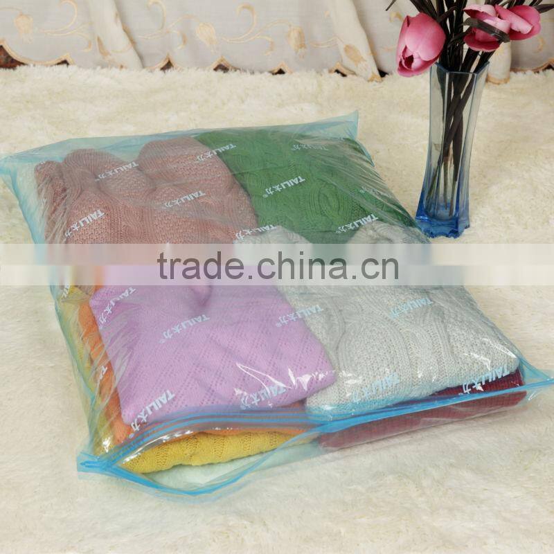 Vacuum bag for storage saving triple space