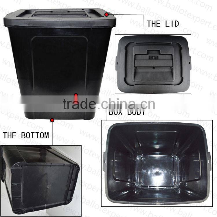 PP Black box medical waste box