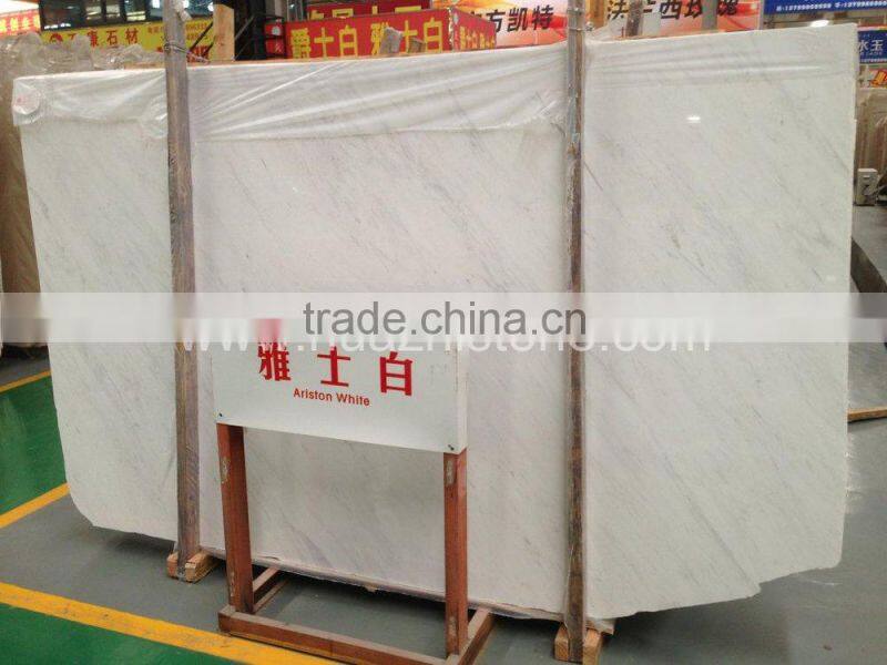 Top quality pearl white marble slabs