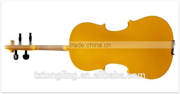 Quality Coloured Cute Violin For Kids With Carton Design TL-YJ1506