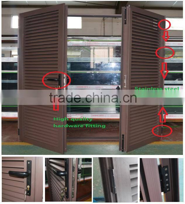 beautiful aluminum louver door and gate