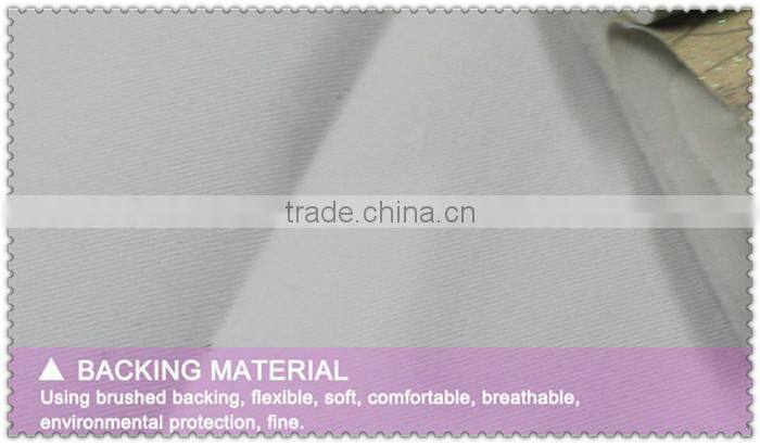 Glitter leather fabric for furniture decoration wallpaper , china wholesale A1531