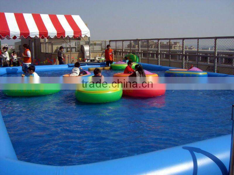 professional design motorized inflatable water boat electric bumper boat