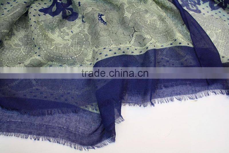 OEM Print Viscose Scarf For Women