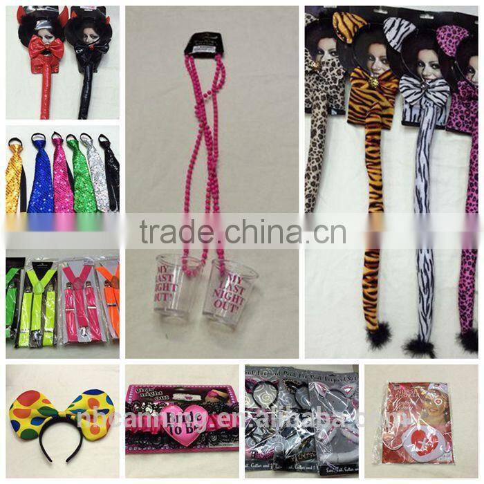 party bow tie/lovely carnival pvc bow tie/new design bow tie hot sale