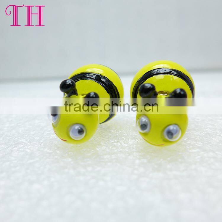 factory wholesale low price fish and turtle shape resin drop earring trendy tribal old model earrings for child
