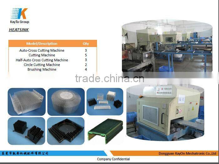 copper sheetmetal parts China Direct Manufacturer High Precise Telecom Part Aluminum Die Casting Heatsink Telecom Part