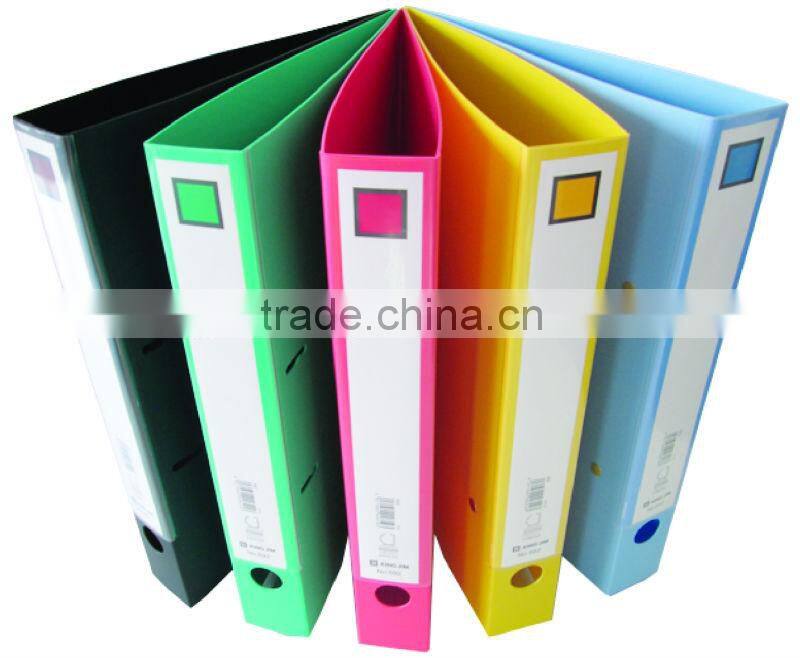 PP D Ring File with durable PP film cover