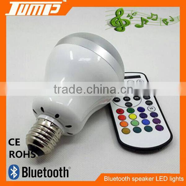 ShenZhen manufacturer 16 colors remote control E27 LED 3W RGB light