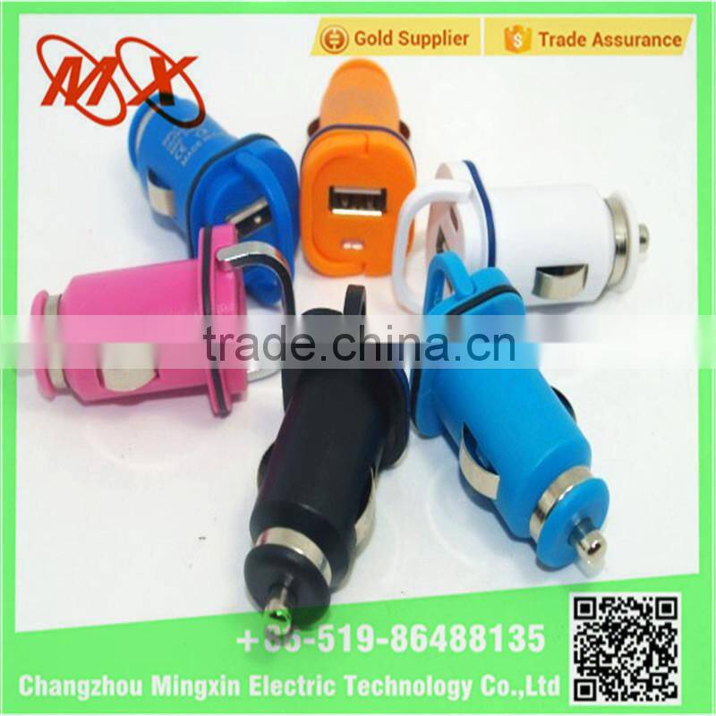 2015 High speed 1Port Universal Mobile Phone USB Mini Custom Car Battery Charger
