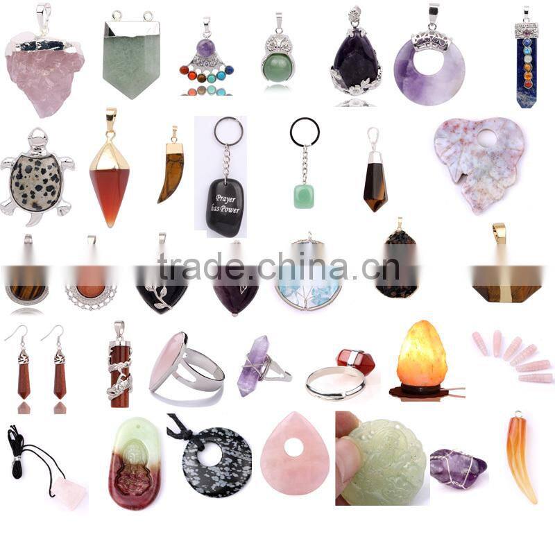 High Polished Organic Stone Ear Expander Rose Quartz Wholesale Stone Ear Plug