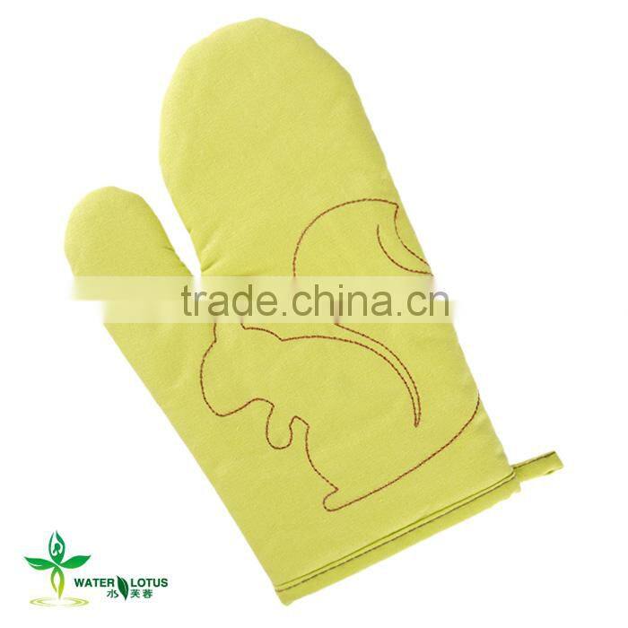home custom plain heat resistant cooking gloves