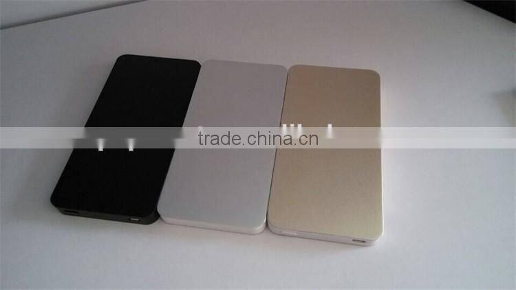10000mAh Metal Slim Mobile Phone External Battery Power Bank