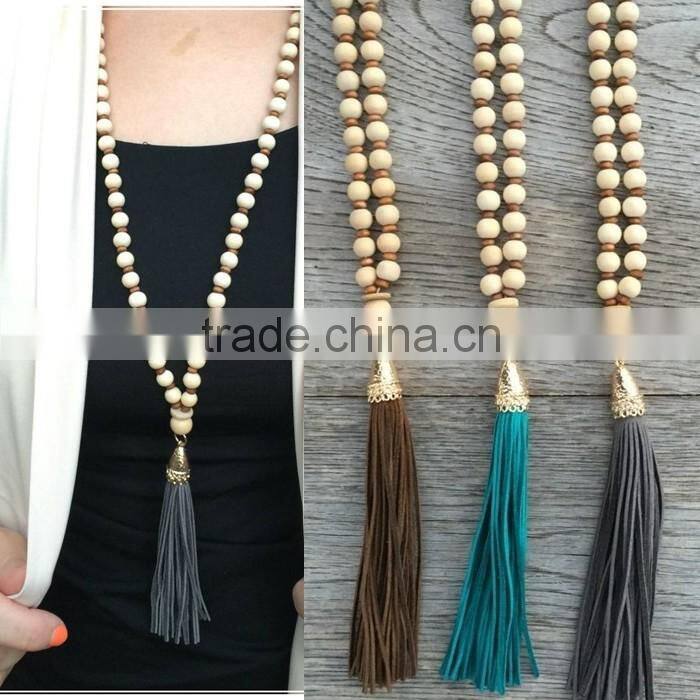 Delicate simple cord knot bow cheap necklace