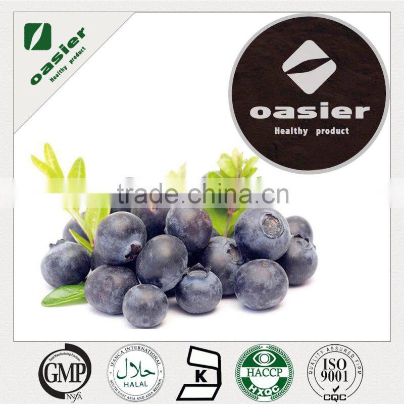 100% Natural Blueberry Fruit Extract Powder