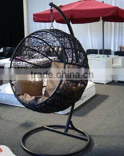 cheap wicker swing egg-shaped chair