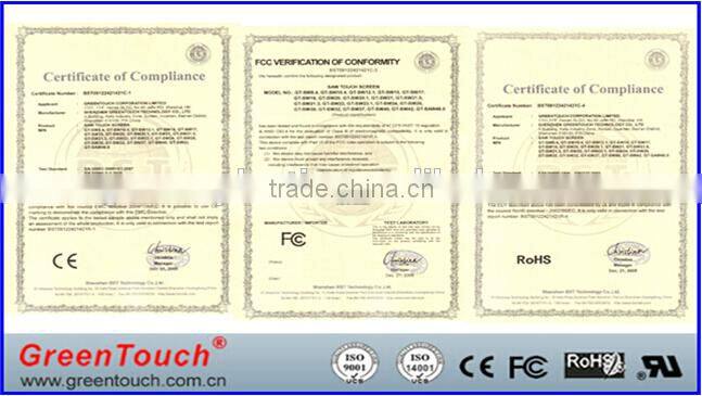 GreenTouch 15inch ELO SAW Touch Screen, SAW touch screen for LCD/ATM/Kiosk