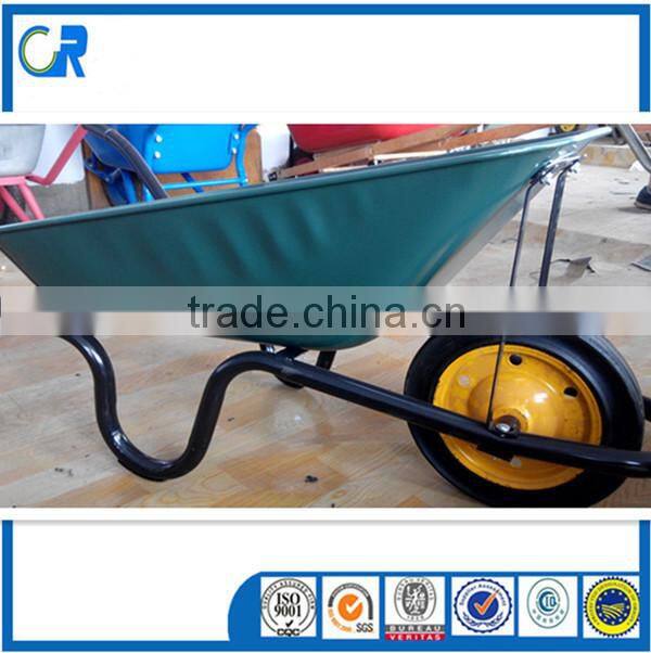 Qingdao manufacturer solid tyre wheel barrow