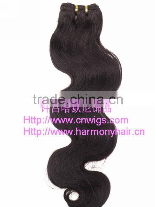 1# TOP QUALITY 100% black human hair weft