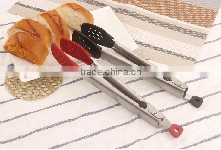 Food Grade Colorful Onlon Food Tongs