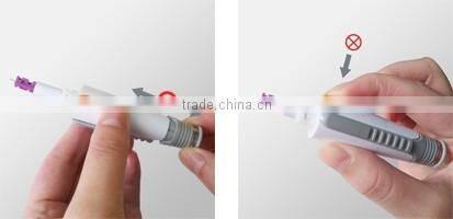 7-Depth Adjustable Lancing Device with Auto-Ejector