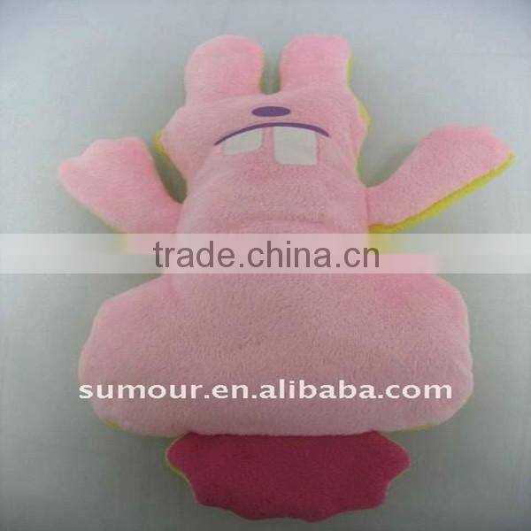 Cute Double-sided Deformable Hand Puppet Plush Toy For Kids
